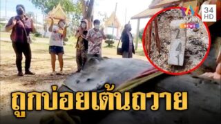คอหวยเต้นขอหวยเจ้าแม่ตะเคียนทอง บอกสามตัวตรง
