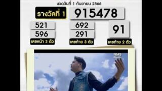 ตรวจสลากกินแบ่งรัฐบาลวันนี้ งวดวันที่ 1 กันยายน 2566 แรงจูงใจการซื้อเลขเด็ด